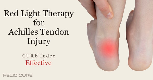 Red light therapy for Achilles tendon injury