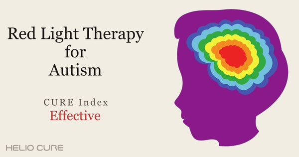 Red light therapy for autism