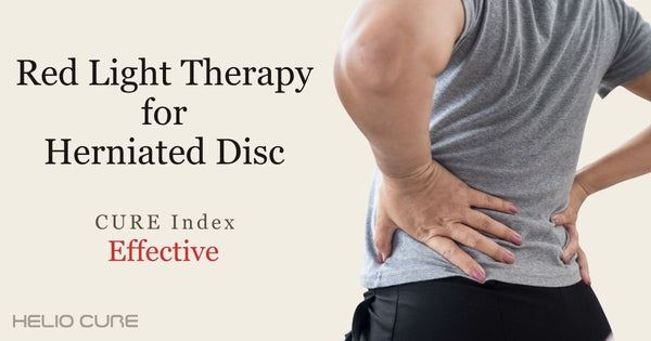 Red light therapy for herniated disc
