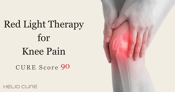 Red light therapy for knee pain