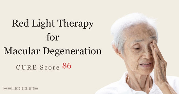 Red light therapy for macular degeneration