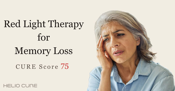 Red light therapy for memory loss