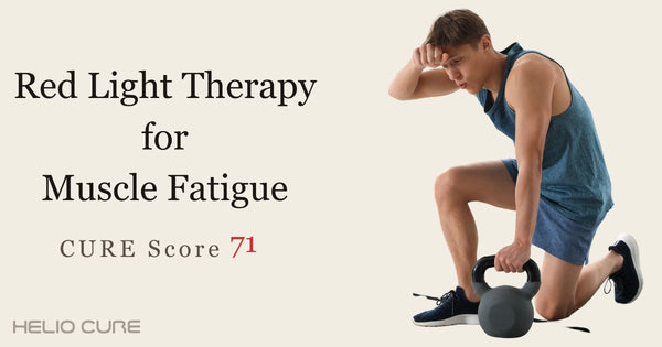 Red light therapy for muscle fatigue