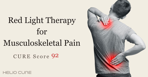 Red light therapy for musculoskeletal pain