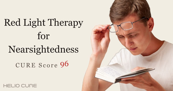 Red light therapy for nearsightedness