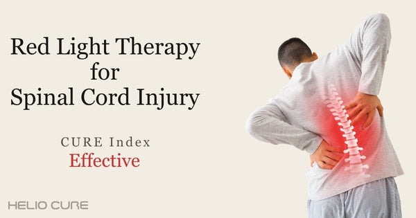 Red light therapy for spinal cord injury