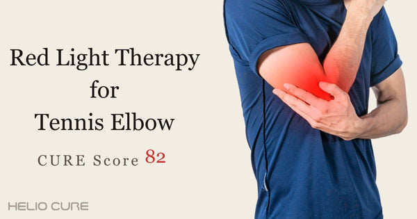 Red light therapy for tennis elbow