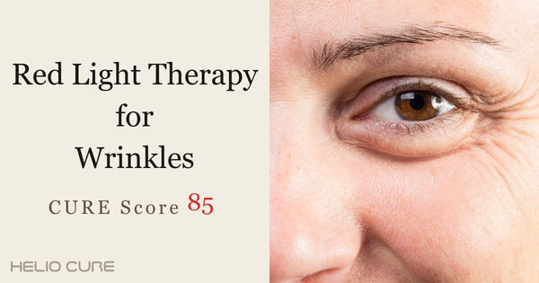 Red light therapy for wrinkles