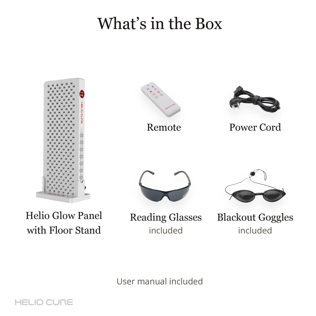Helio Glow Box Contents
