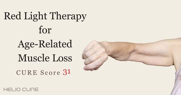 Red light therapy for age-related muscle loss