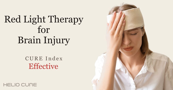 Red light therapy for brain injury