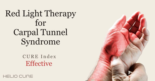 Red light therapy for carpal tunnel syndrome