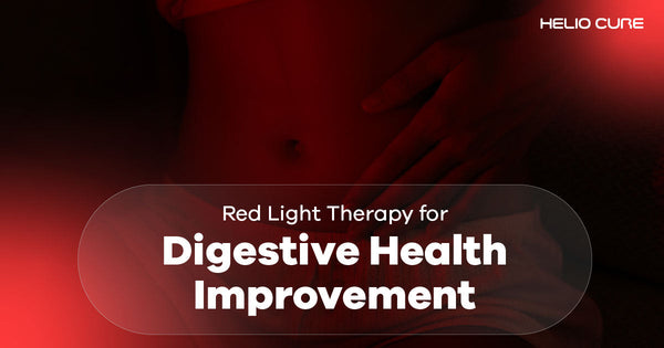 Red light therapy for digestive disorders