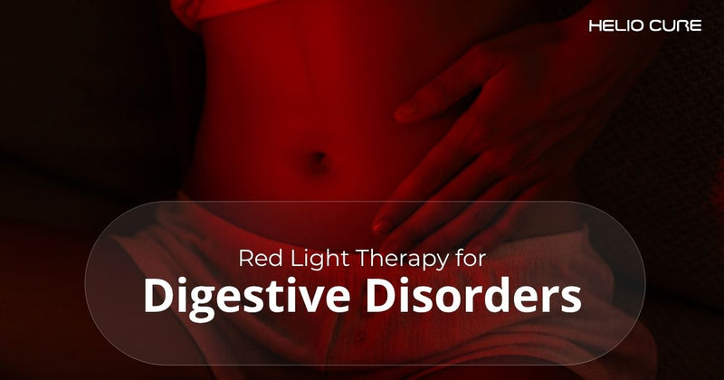 Red light therapy for digestive disorders