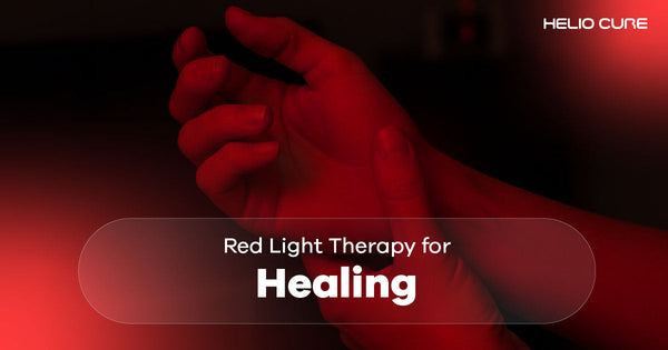 Red light therapy for healing