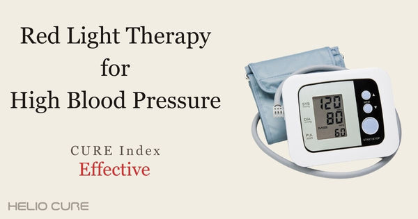 Red light therapy for high blood pressure