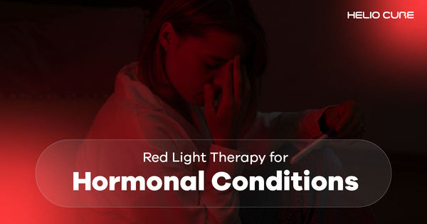Red light therapy for hormonal conditions