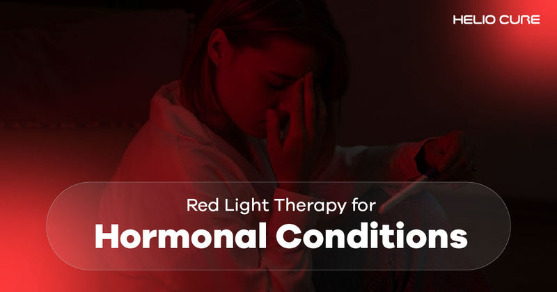 Red light therapy for hormonal conditions