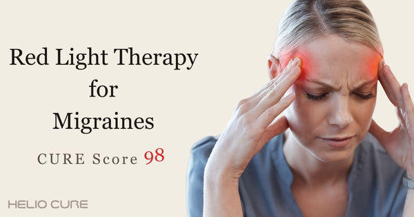 Red light therapy for migraines