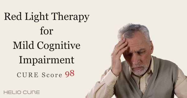 Red light therapy for mild cognitive impairment
