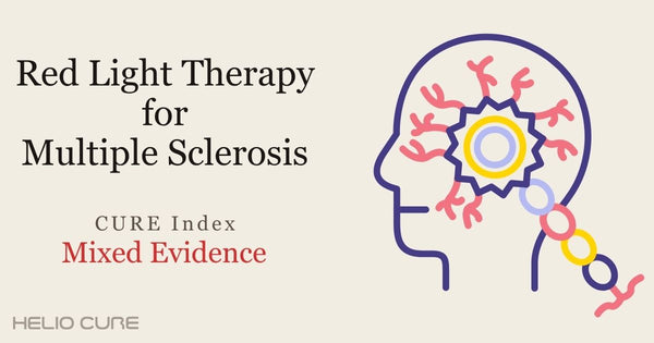 Red light therapy for multiple sclerosis