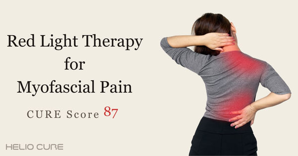 Red light therapy for myofascial pain