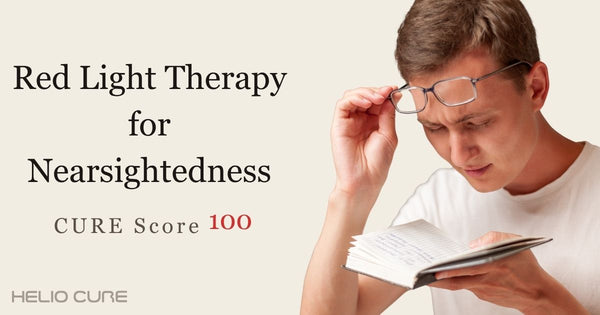 Red light therapy for nearsightedness