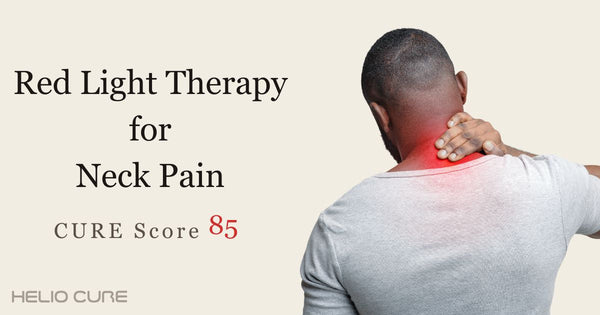 Red light therapy for neck pain