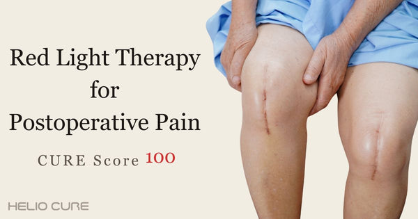 Red light therapy for postoperative pain