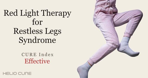 Red light therapy for restless legs syndrome