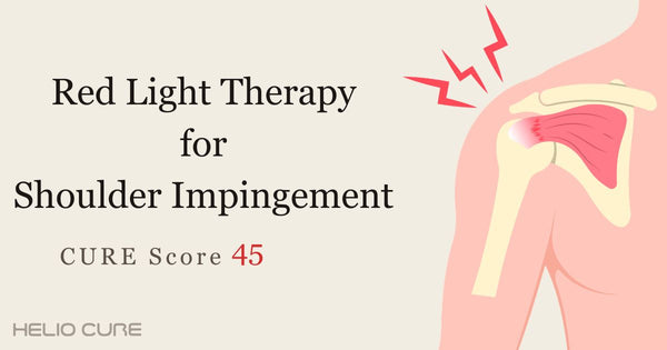 Red light therapy for shoulder impingement
