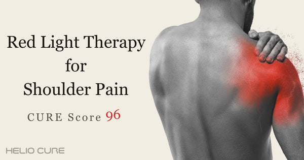 Red light therapy for shoulder pain
