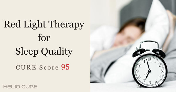 Red light therapy for sleep quality