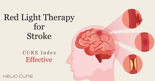 Red light therapy for stroke