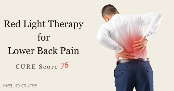 Red light therapy for lower back pain